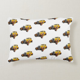 Cojín Decorativo Coche Clásico Frio Moderno