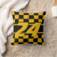 Cojín Decorativo Coche de carrera controlado| Amarillo dorado| Núme (Blanket)