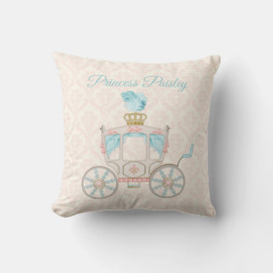 Cojín Decorativo Coche de Cuento de Hadas Personalizado para Prince
