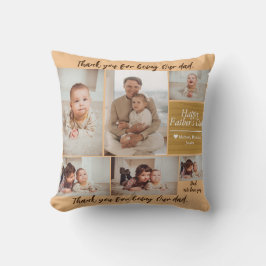 Cojín Decorativo Coche de la familia fotográfica Simple Modern Fath