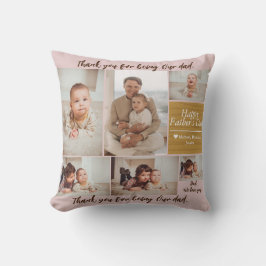 Cojín Decorativo Coche de la familia fotográfica Simple Modern Fath