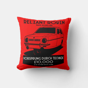 Cojín Decorativo Coche de tres ruedas de Robin Reliant