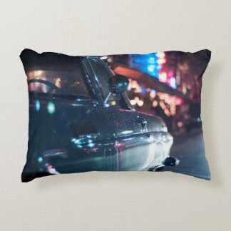 Cojín Decorativo Coche del vintage de la impulsión del océano