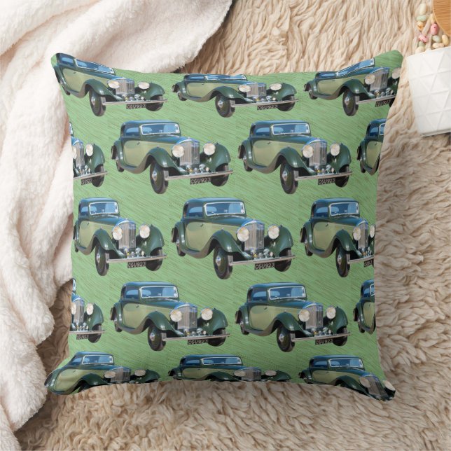 Cojín Decorativo Coches de época (Manta)