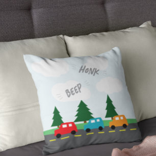 Cojín Decorativo Coches Niños Chico