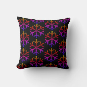 Cojín Decorativo Cochos de Nieve de Arcoíris para Sofá Sillón