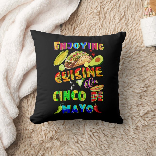 Cojín Decorativo Cocina De Cinco De Mayo (Manta)
