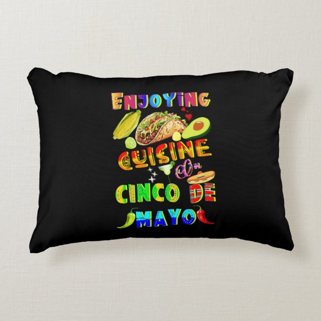 Cojín Decorativo Cocina De Cinco De Mayo (Anverso)