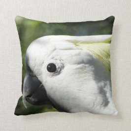 Cojín Decorativo Cockatoo con cresta del azufre