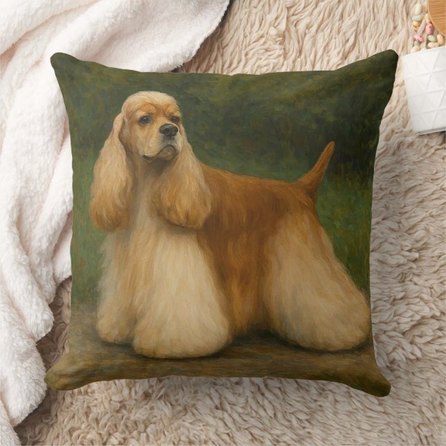 Cojín Decorativo Cocker Spaniel (Manta)