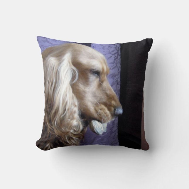 Cojín Decorativo Cocker spaniel (Anverso)