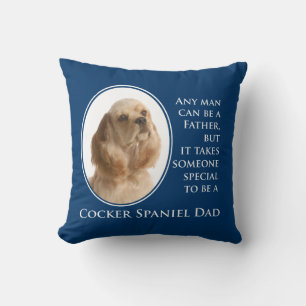 Cojín Decorativo Cocker Spaniel Dad Pillow