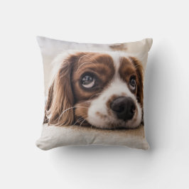 Cojín Decorativo Cocker Spaniel Dog de ojos tristes