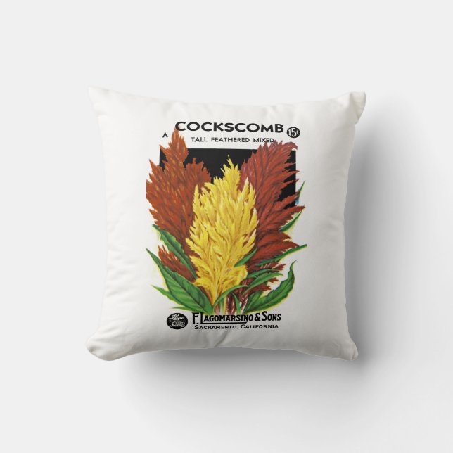 Cojín Decorativo Cockscomb (Anverso)