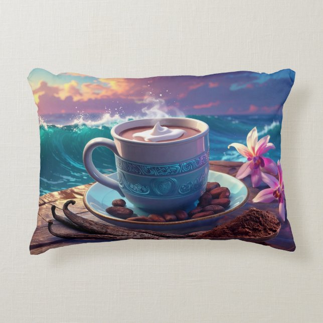 COJÍN DECORATIVO COCOA PARADISE (Anverso)