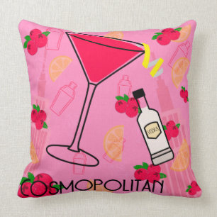Cojín Decorativo Cóctel cosmopolita