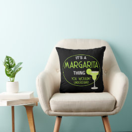 Cojín Decorativo Coctel Mixólogo de Margarita