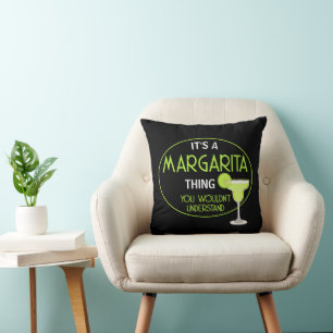 Cojín Decorativo Coctel Mixólogo de Margarita
