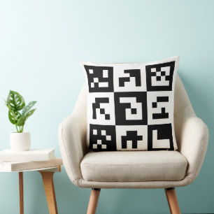 Cojín Decorativo código qr