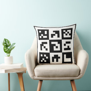 Cojín Decorativo código qr