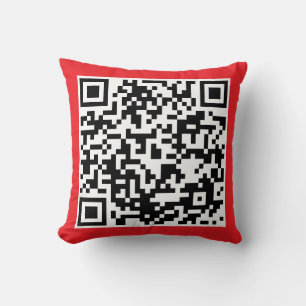 Cojín Decorativo Código QR de CPLLC