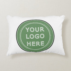 Cojín Decorativo Código QR negro elegante y elegante