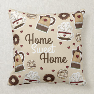 Cojín Decorativo Coffee Aovers Hogar Dulce Hogar