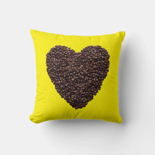 Cojín Decorativo Coffee Heart