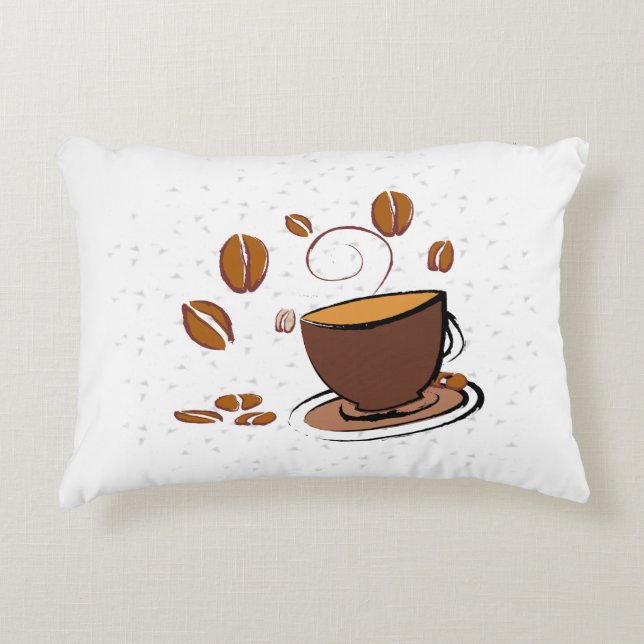 Cojín Decorativo Coffee Love (Anverso)