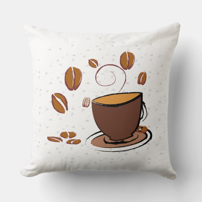Cojín Decorativo Coffee Love (Anverso)