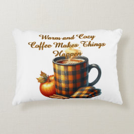 Cojín Decorativo Coffee Makes Things Happen