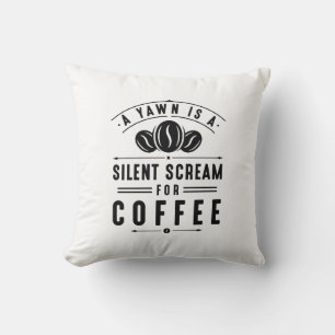 Cojín Decorativo Coffee Yawn