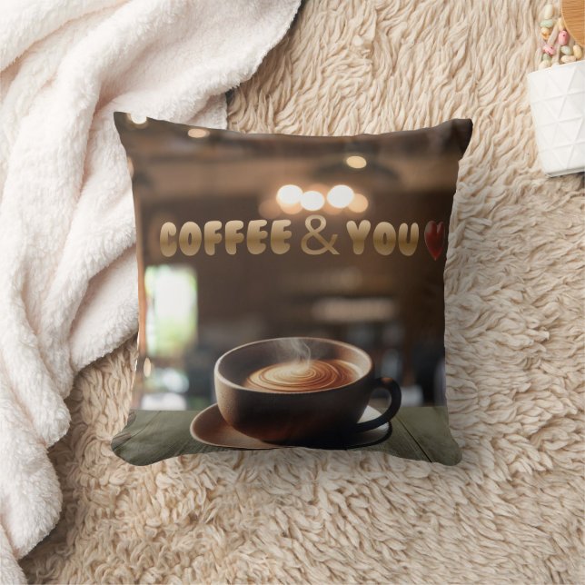 Cojín Decorativo Coffee & You – Cozy Aesthetic Coffee Lover Throw P (Manta)