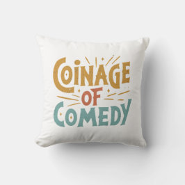 Cojín Decorativo Coinage of Comedy 🌹 🌹 🌹