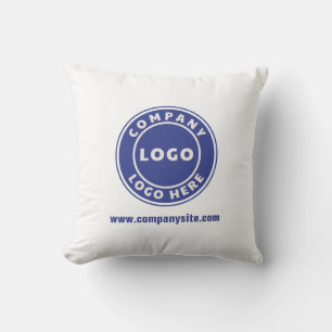 Cojín Decorativo Coincidencia de logotipo comercial Salón corporati