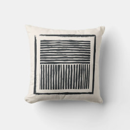 Cojín Decorativo Cojines: tinta de línea antigua