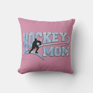 Cojín Decorativo Cola atlética de hockey Mom