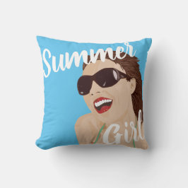 Cojín Decorativo Colchón Chica de verano