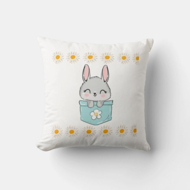 Cojín Decorativo Colchón de animales para niños (Anverso)