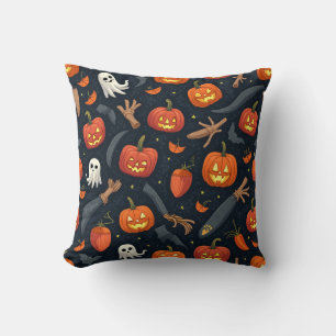 Cojín Decorativo Colchón de calabaza espeluznante