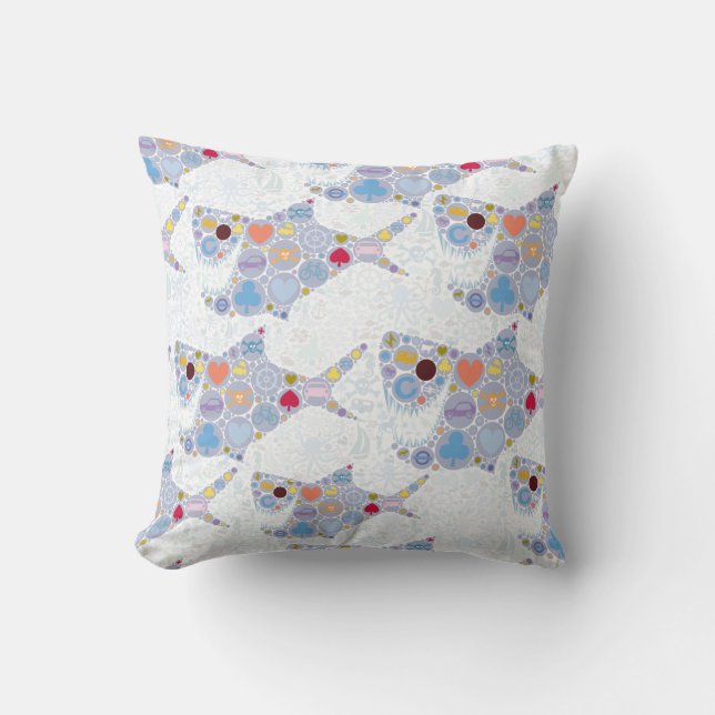 Cojín Decorativo Colchón de tiburón (Anverso)