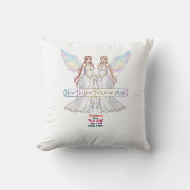 Cojín Decorativo Colección Ángel (Anverso)