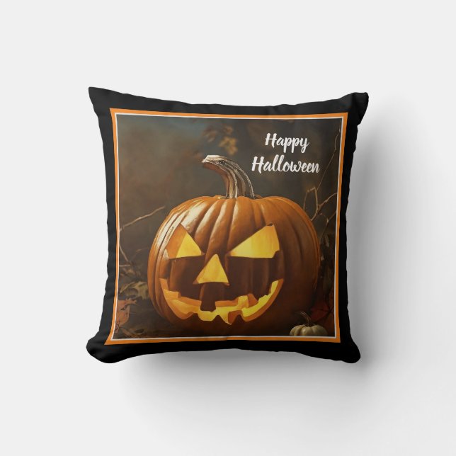 Cojín Decorativo Colección Big Pumpkin Halloween (Anverso)