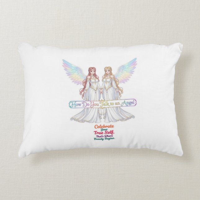 Cojín Decorativo Colección de Ángeles (Anverso)