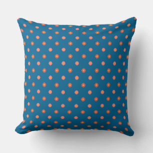 Cojín Decorativo Colección de arte folclórico Polka Dots Pillow o C