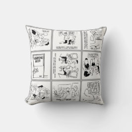 Cojín Decorativo Colección de bromas divertidas diseño