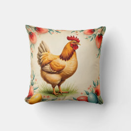 Cojín Decorativo Colección de moda de Pascua Vintage