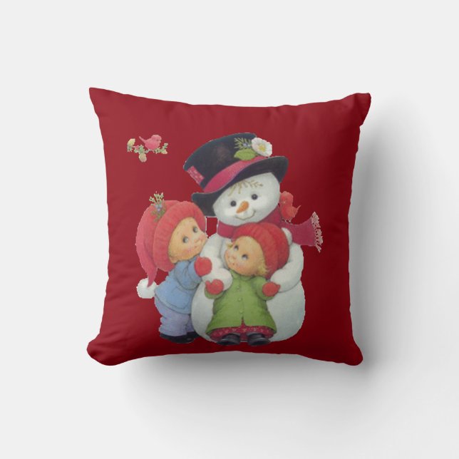 Cojín Decorativo Colección de Navidades Suzanne Elizabeth (Anverso)