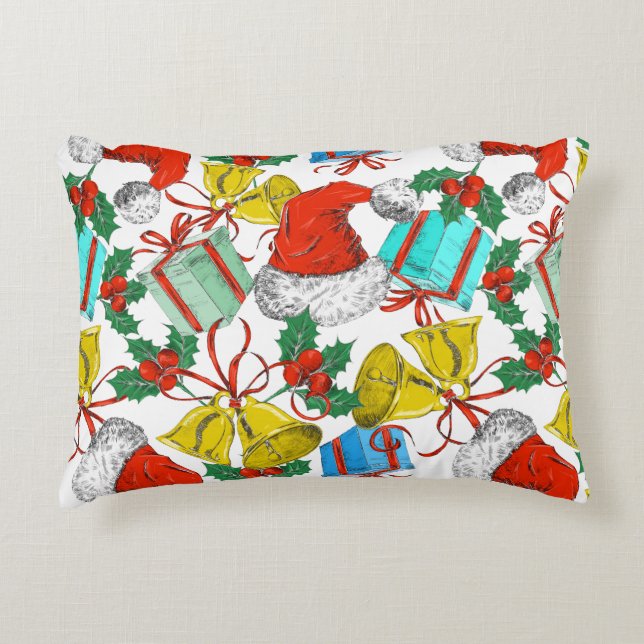 Cojín Decorativo Colección de Saludos de navidades (Anverso)