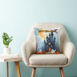 Cojín Decorativo Colección Espeluznante de Halloween Lindo y de Mod
